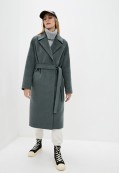 Пальто демисезонное зеленое DANNA 1717GRN