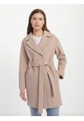 Пальто демисезонное бежевое DANNA 1187BJ
